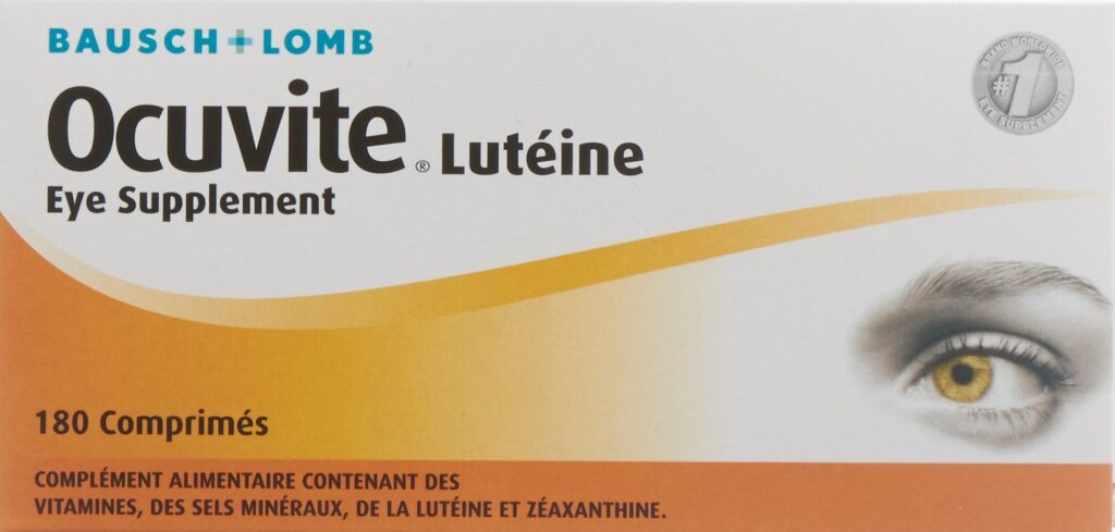 OCUVITE Lutéine cpr 180 pce