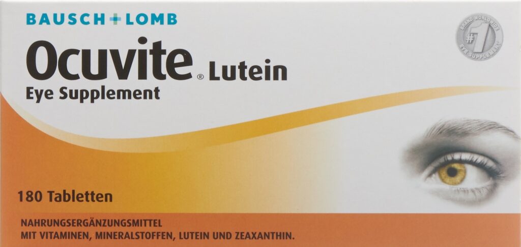 OCUVITE Lutéine cpr 180 pce
