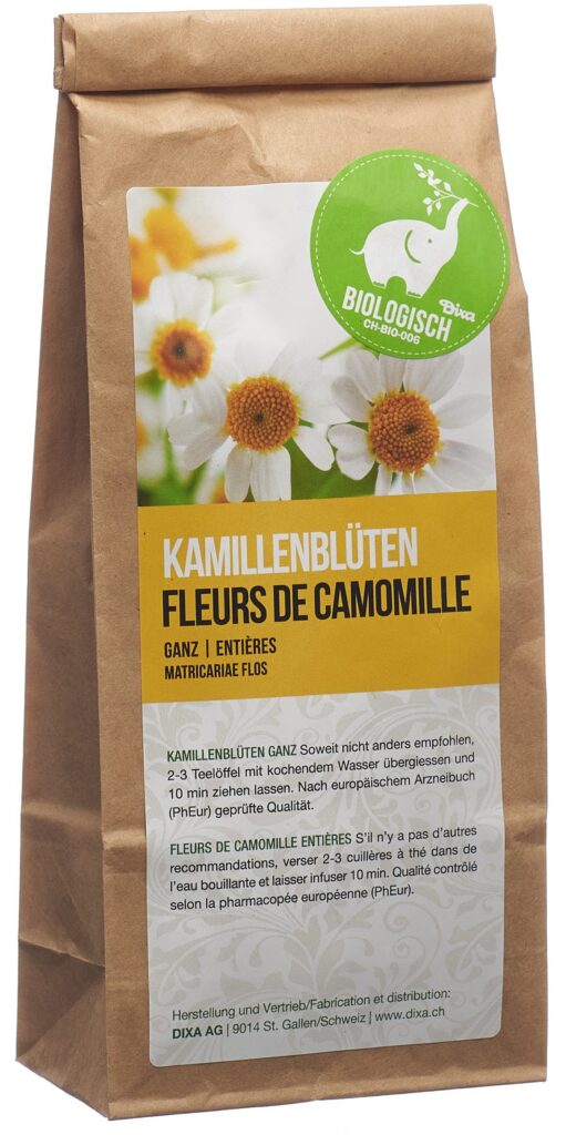 DIXA Camomilles fleurs DIX BIO entières 60 g