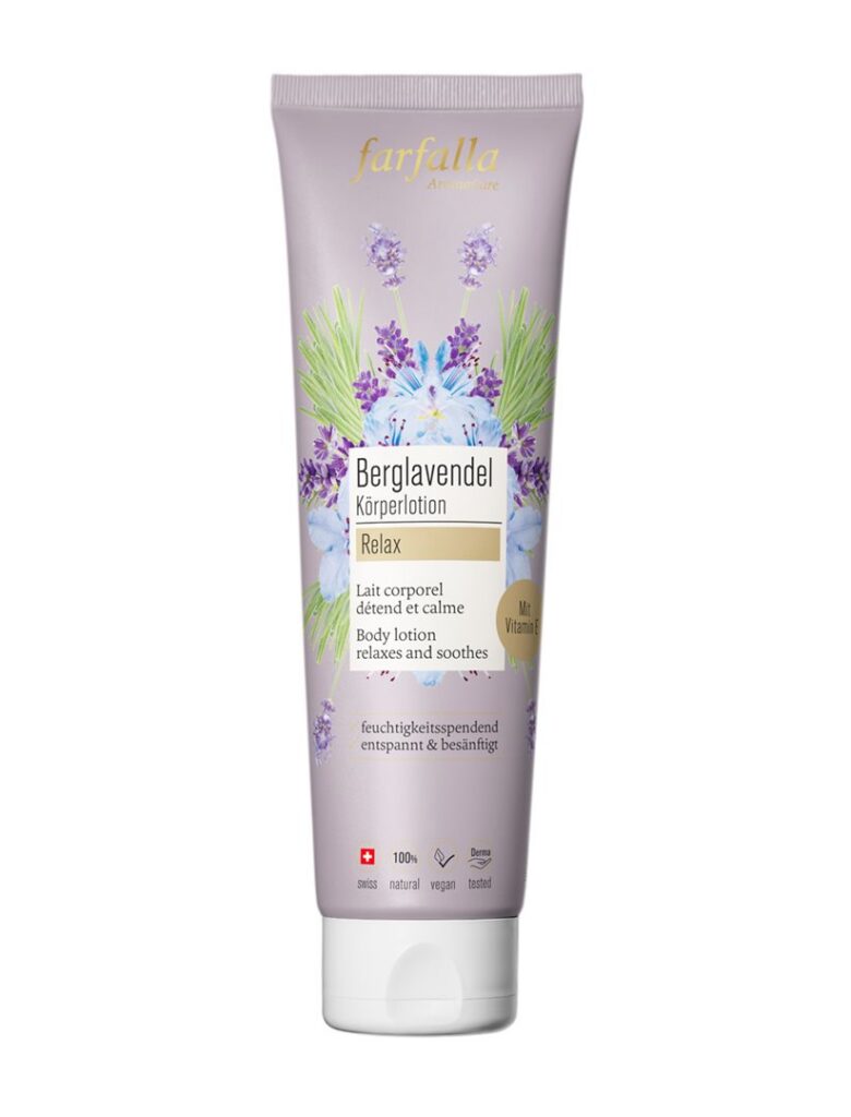 FARFALLA Lotion corporel Berglavendel 150 ml