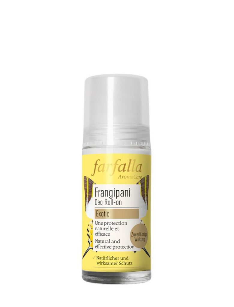 FARFALLA Déo roll-on fleurs Frangipani 50 ml