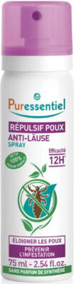PURESSENTIEL spray répulsif anti-poux spray 75 ml