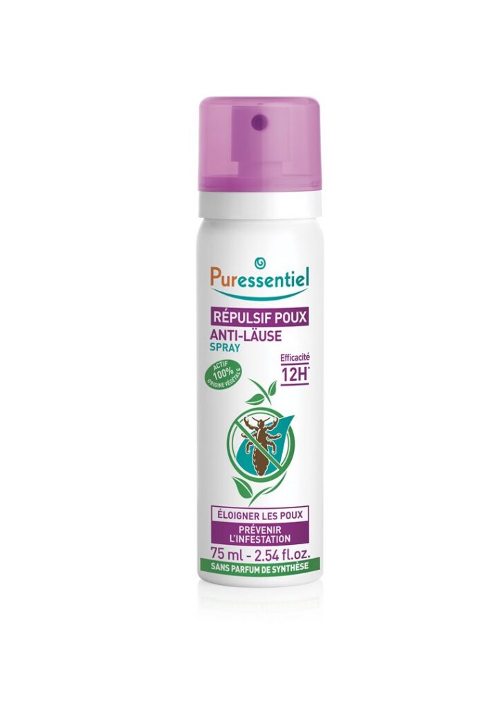 PURESSENTIEL spray répulsif anti-poux spray 75 ml
