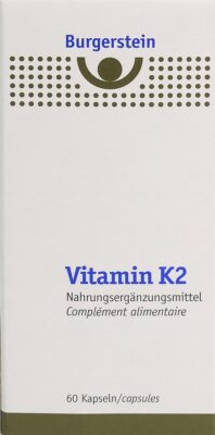 BURGERSTEIN Vitamin K2 caps moll 180 mcg 60 pce