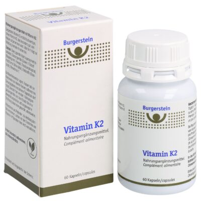 BURGERSTEIN Vitamin K2 caps moll 180 mcg 60 pce