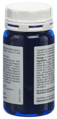 ALPINAMED MSM Curcuma cpr bte 90 pce