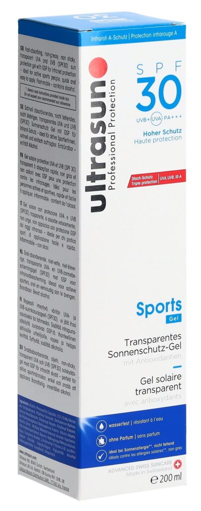 ULTRASUN Sports Gel SPF 30 fl 200 ml