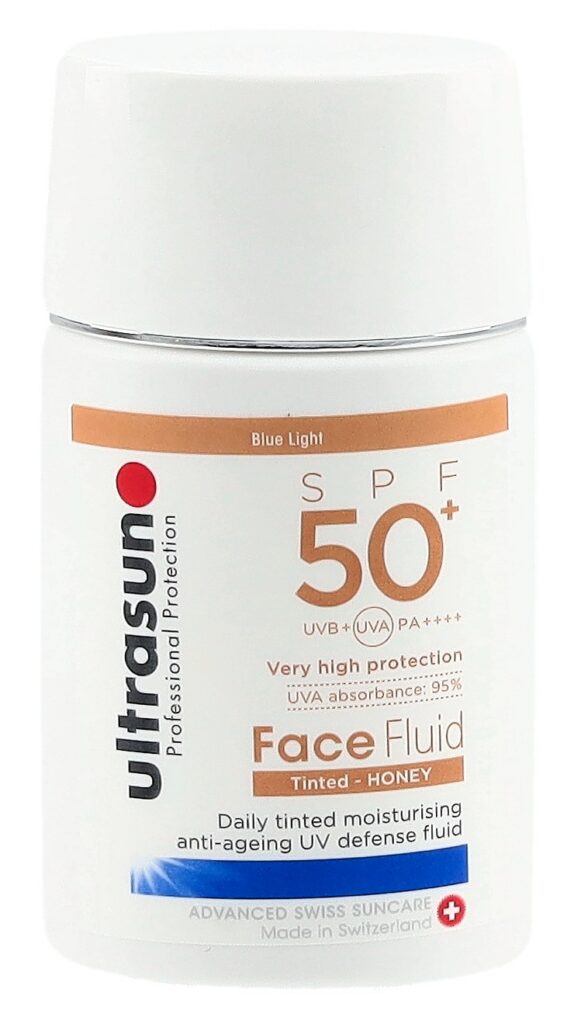 ULTRASUN Face Fluid SPF50+ Tinted HONEY 40 ml