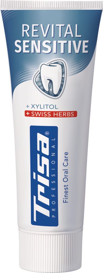 TRISA dentifrice Revital Sens Swiss Herbs tb 75 ml