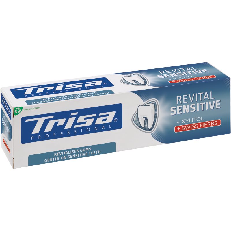 TRISA dentifrice Revital Sens Swiss Herbs tb 75 ml