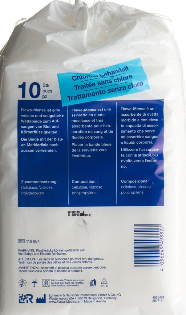 FLAWA mensa serviettes en ouates 10 pce