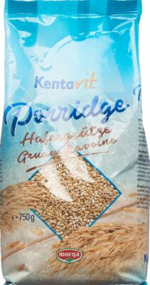 KENTAVIT porridge gruau d'avoine blanc sach 750 g