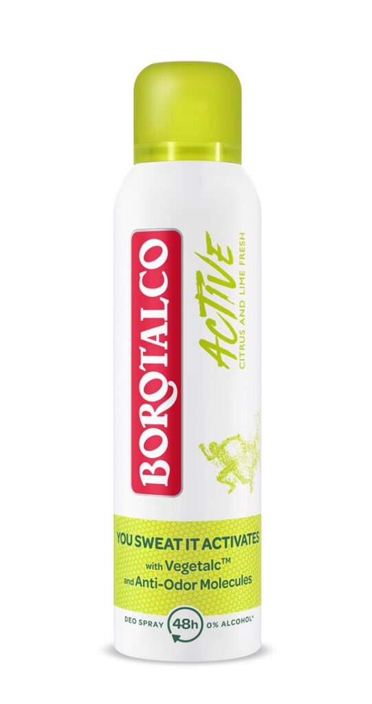 BOROTALCO Deo Active spray citrus lime 150 ml