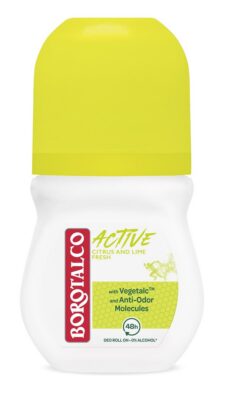 BOROTALCO Deo Active roll-on citrus lime 50 ml