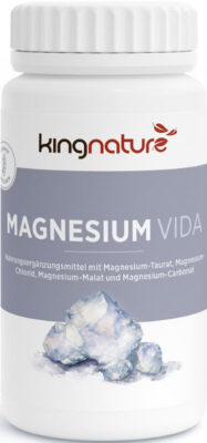 KINGNATURE Magnesium Vida caps 187 mg bte 60 pce