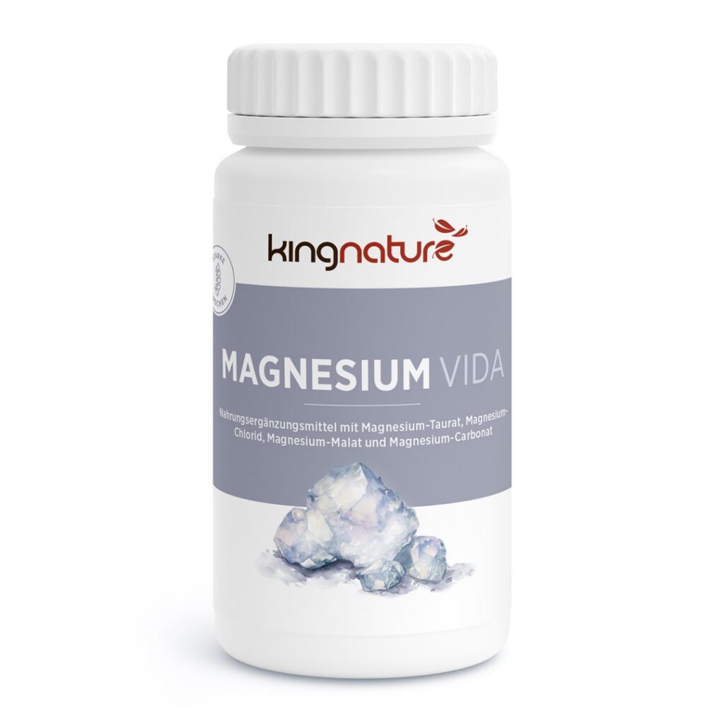 KINGNATURE Magnesium Vida caps 187 mg bte 60 pce