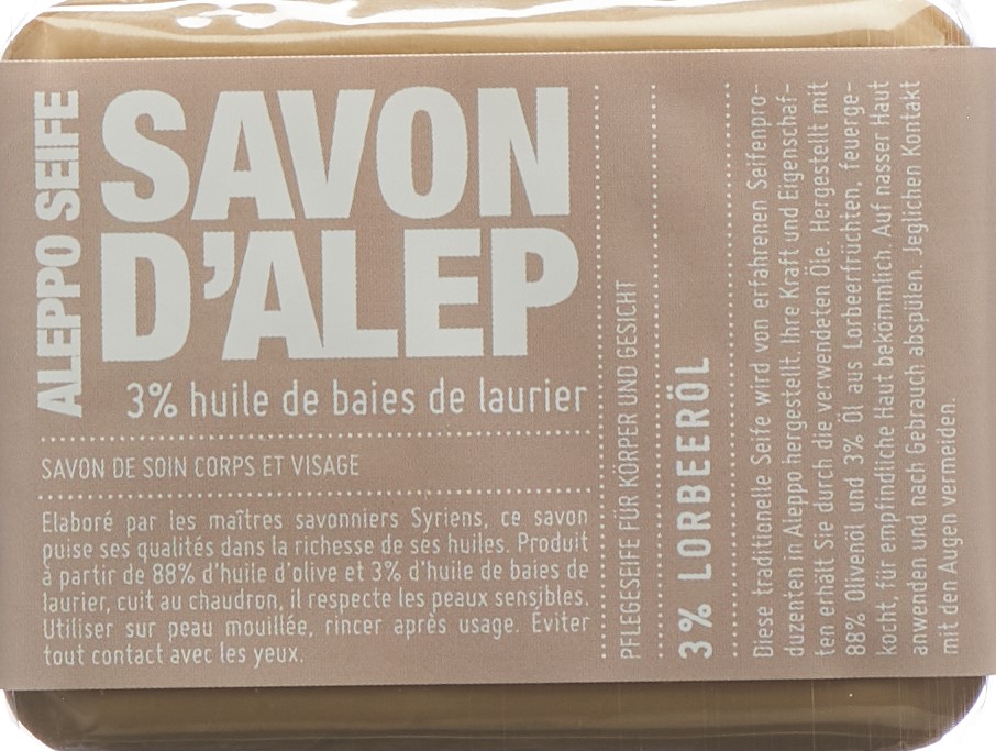 BIONATURIS ALEP savon 3 % 100 g