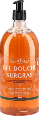 BEAUTERRA gel douche surgras monoi fl 1000 ml