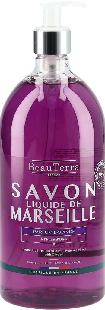 BEAUTERRA savon Marseille liq lavande 1000 ml