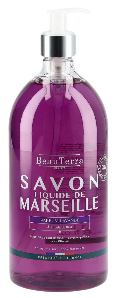 BEAUTERRA savon Marseille liq lavande 1000 ml