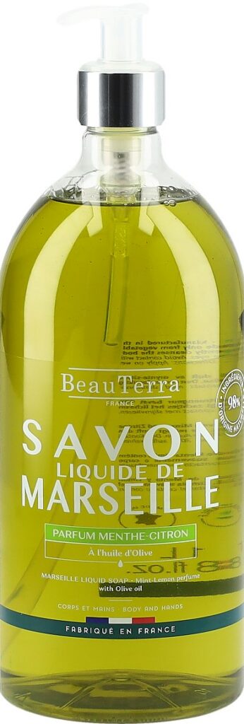 BEAUTERRA savon Marseille liq menthe cit 1000 ml