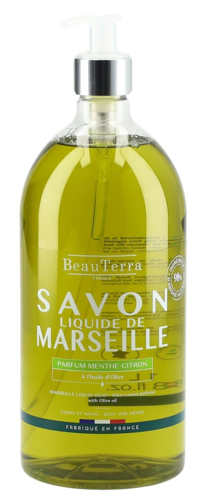 BEAUTERRA savon Marseille liq menthe cit 1000 ml