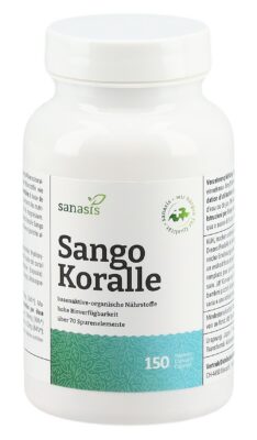 SANASIS sango koralle caps (n) bte 150 pce