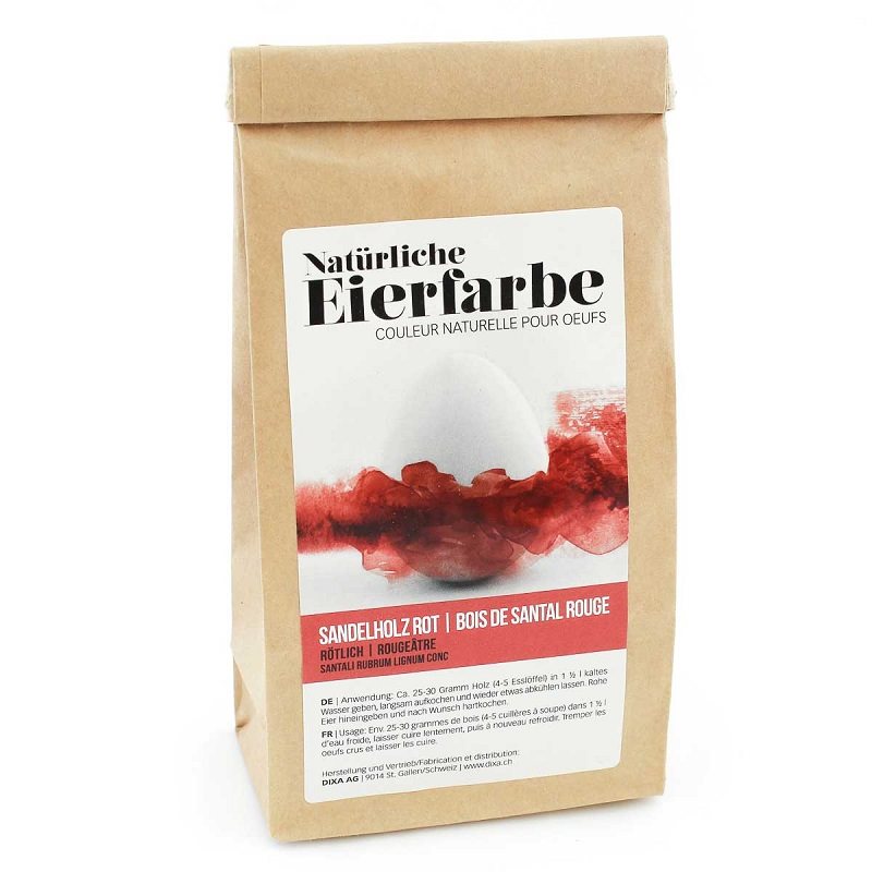 DIXA couleur po oeufs Santal rouge bois coupé 65 g