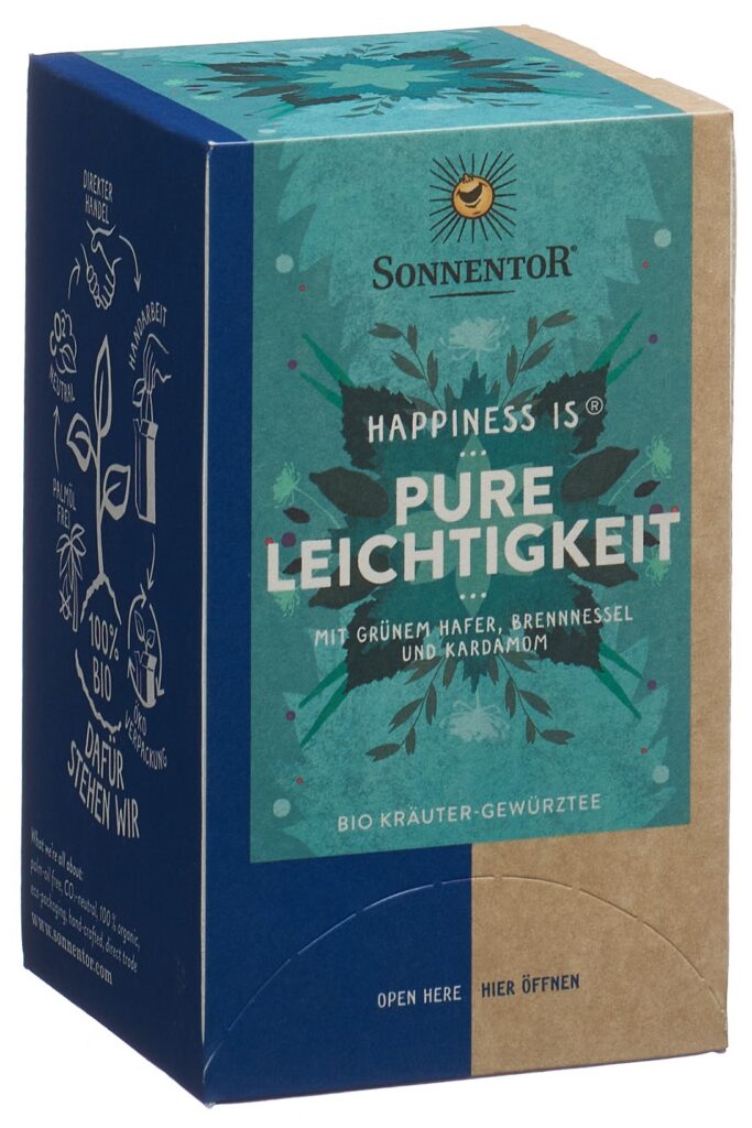 SONNENTOR Happiness is Pure Leichti Tee BIO 18 pce