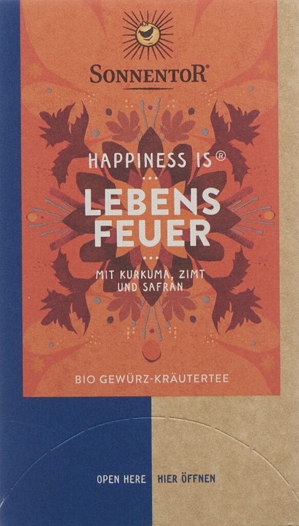 SONNENTOR Happiness is Lebens Tee BIO sach 18 pce