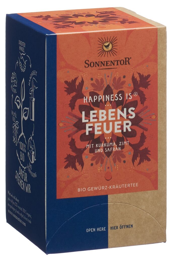 SONNENTOR Happiness is Lebens Tee BIO sach 18 pce
