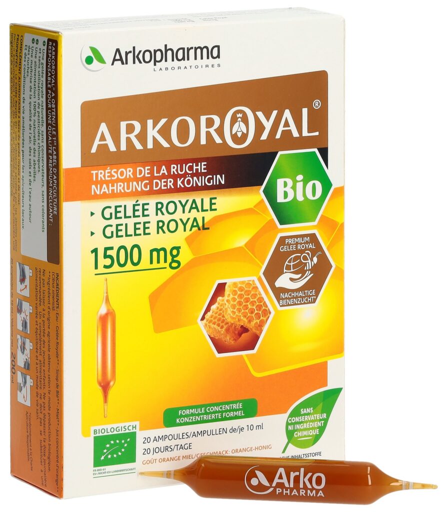 ARKOROYAL gelée royale 1500 mg bio 20 x 10 ml