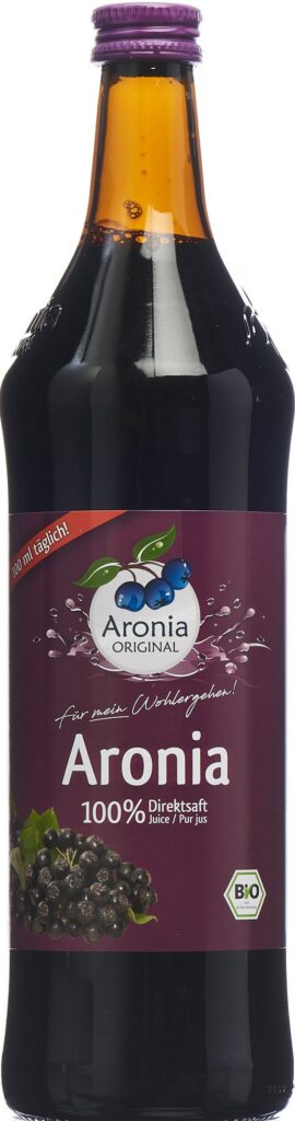ARONIA ORIGINAL bio jus de baie d'aronia fl 0.7 lt
