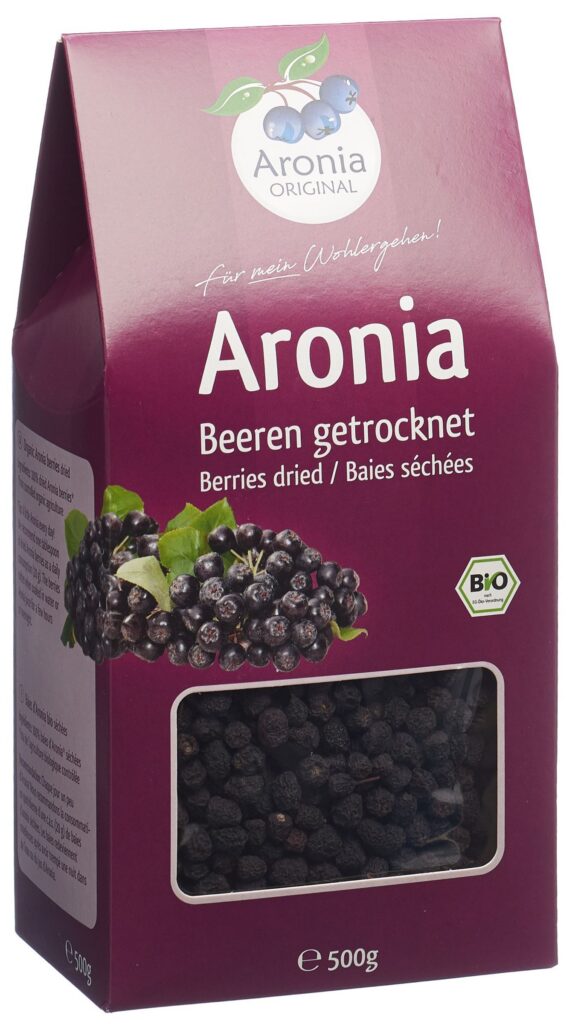 ARONIA ORIGINAL bio baies d'aronia séchées 500 g