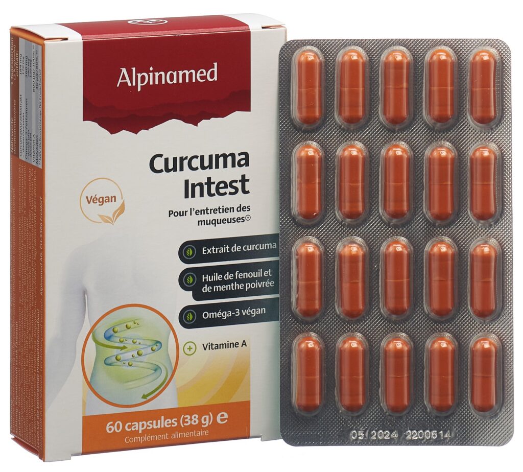 ALPINAMED Curcuma Intest caps 60 pce