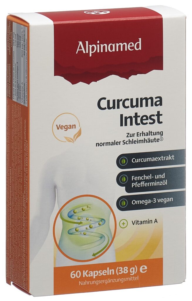 ALPINAMED Curcuma Intest caps 60 pce