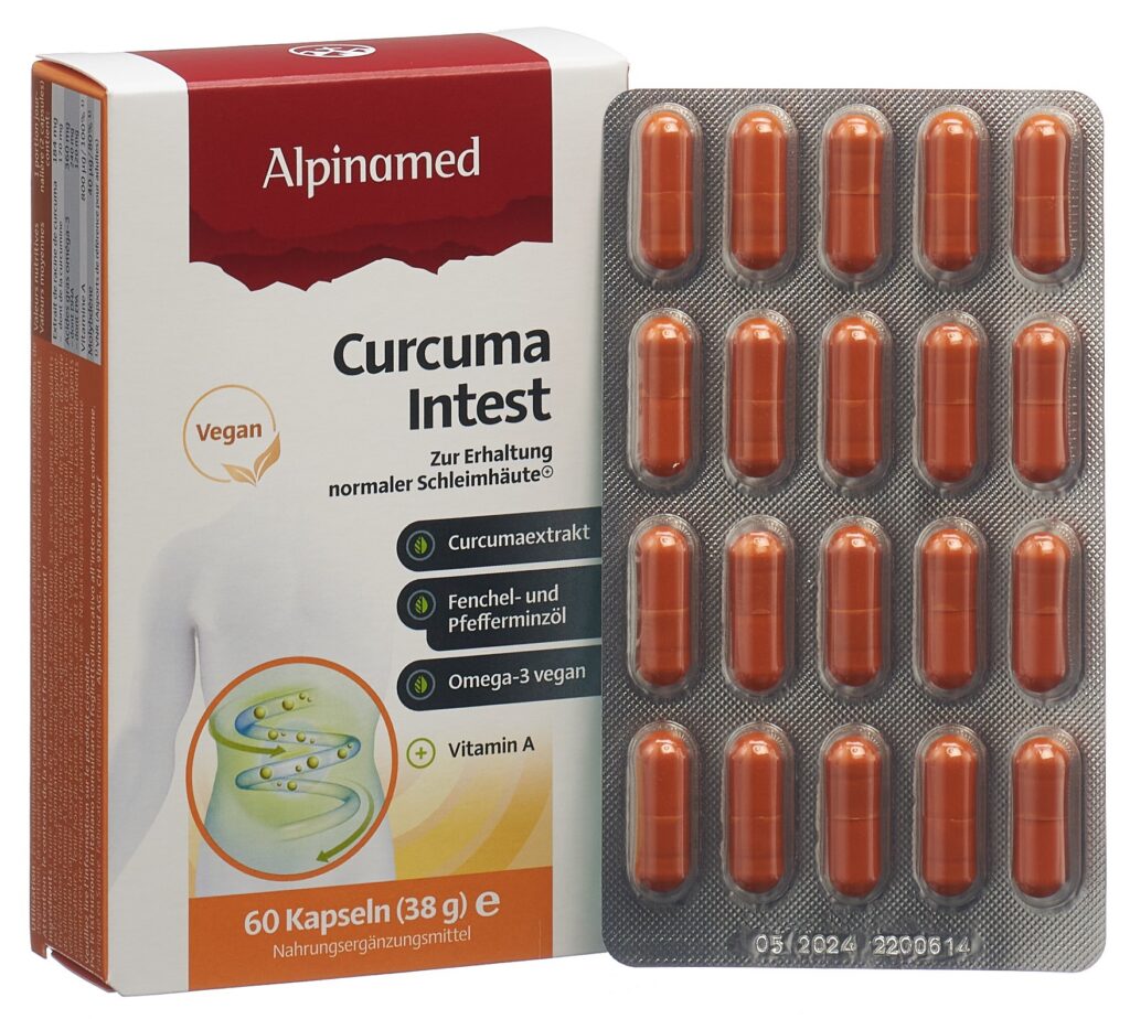 ALPINAMED Curcuma Intest caps 60 pce