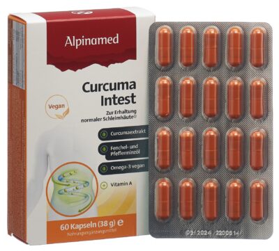 ALPINAMED Curcuma Intest caps 60 pce