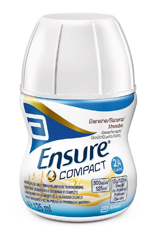 ENSURE Compact banane 4 x 125 ml