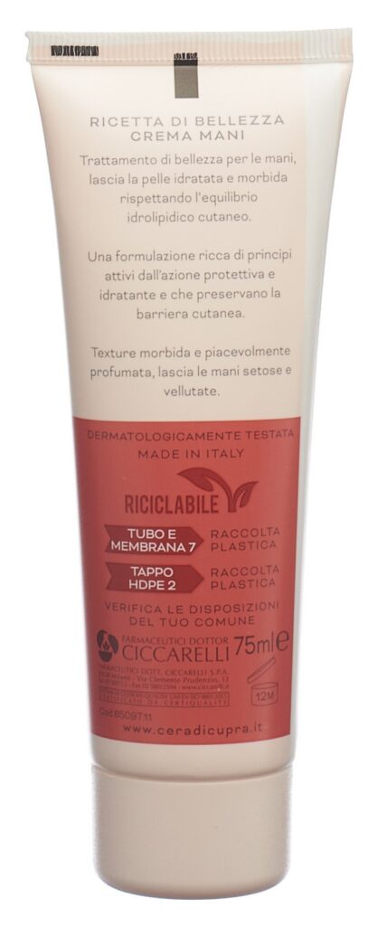 CERA DI CUPRA crème mains tb 75 ml