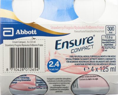 ENSURE Compact fraise 4 x 125 ml