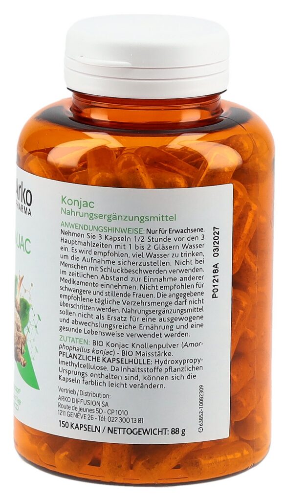 ARKOCAPS Konjac gélules 150 pce