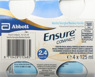 ENSURE Compact vanille 4 x 125 ml