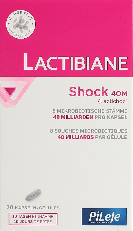 LACTIBIANE Shock 40M gél 20 pce