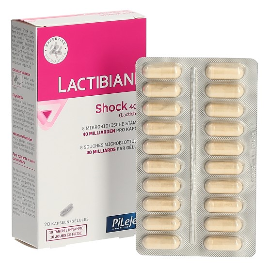 LACTIBIANE Shock 40M gél 20 pce