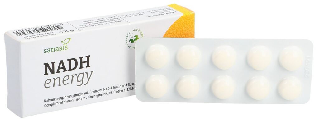 SANASIS NADH energy pastilles 30 pce
