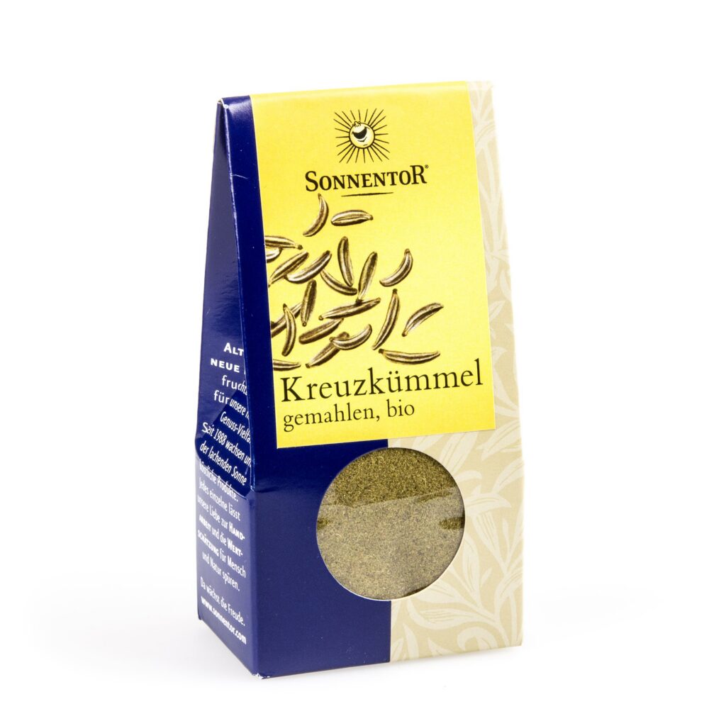 SONNENTOR cumin oriental moulu BIO sach 40 g