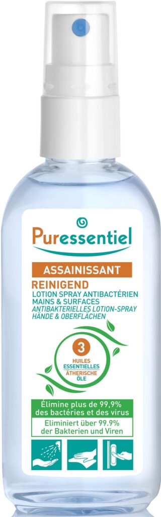 PURESSENTIEL lotion antibactérien spr 80 ml