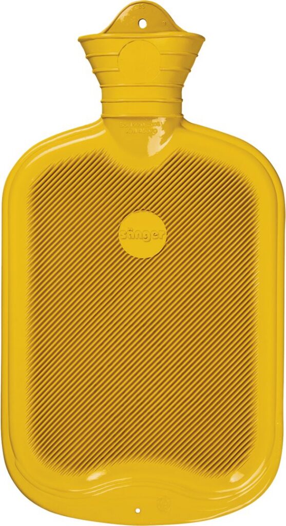 SÄNGER bouillotte caoutch lamelles 2l 1côté jaune