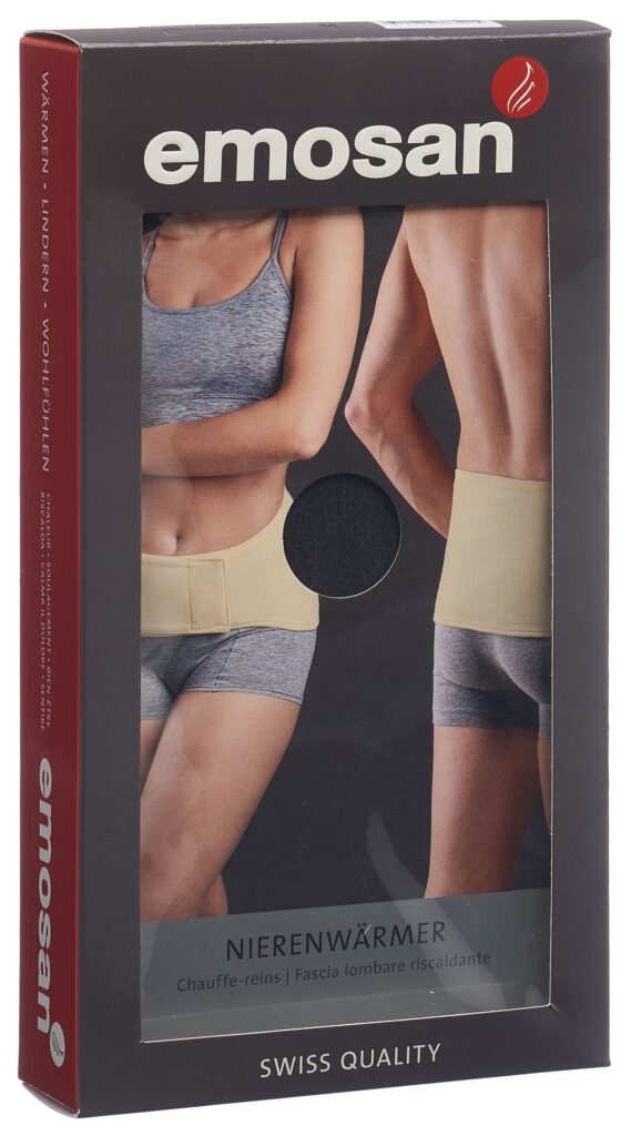 EMOSAN ultra chauffe-reins velcro M gris